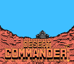 Desert Commander title screenshot